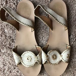 White slip jack Rogers